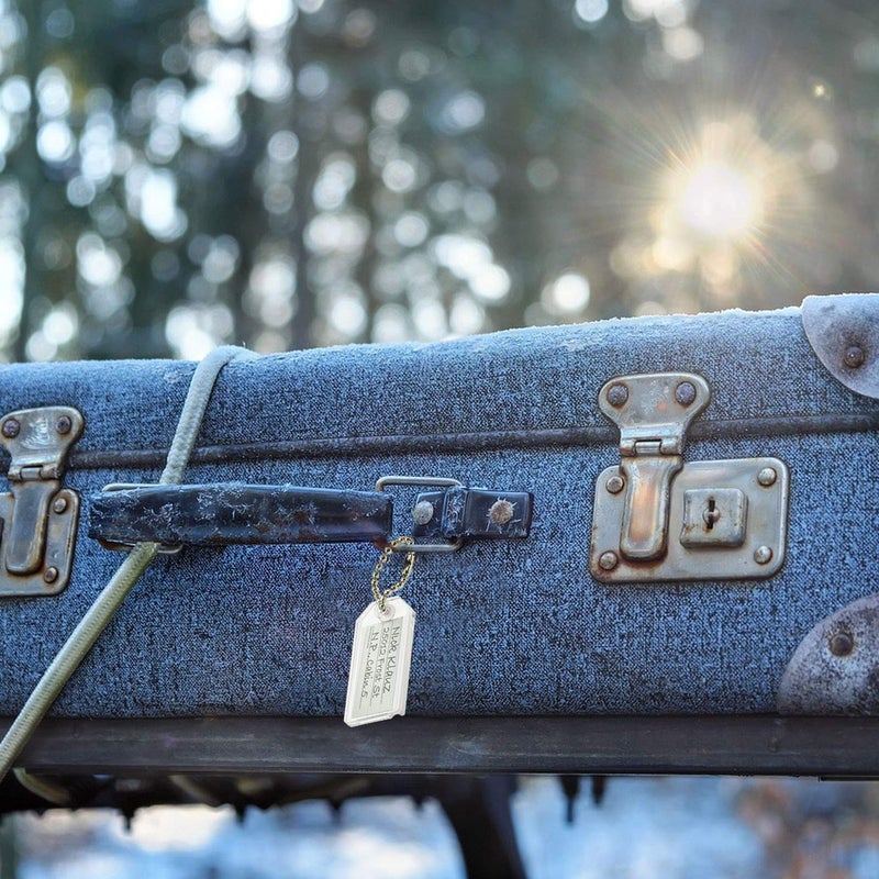 Lucky Line Key Tag w/Ball Chain Clear 100/box (2010010) - Image 2